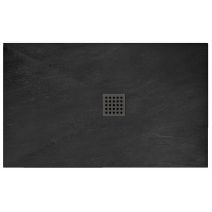 Душевой поддон REA BLACK ROCK 80X120